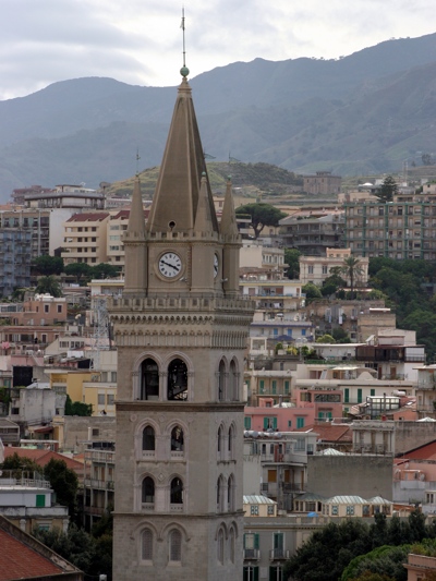 Foto Messina: Campanile del Duomo con Orologio