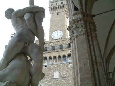 Foto Firenze: Piazza della Signoria con Palazzo Vecchio