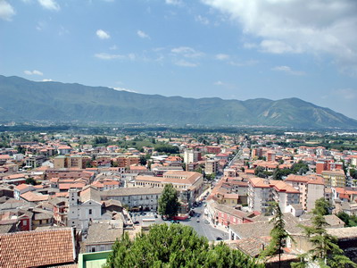 Foto Montesarchio: Panoramic of town and Caudina Valley