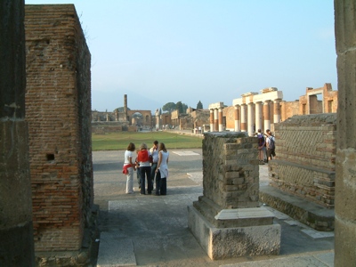 Foto Pompei: Pompeii's archaeological site