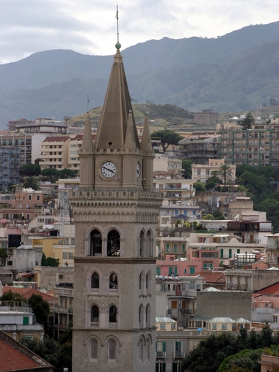 Foto Messina: Dome Bell Tower with Clock