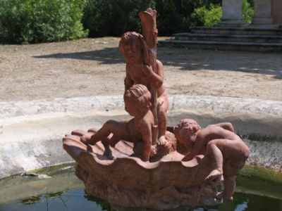 Foto Ragusa: Fontana del Castello di Donnafugata