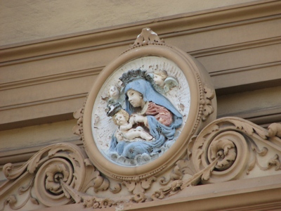 Foto Piano di Sorrento: Particolare del Santuario Madonna delle Grazie detta di Rosella