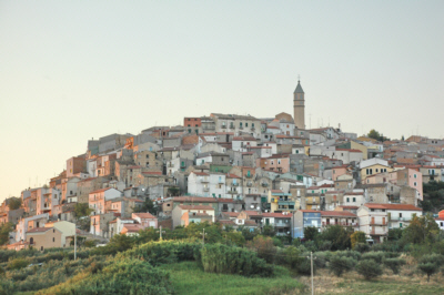 Foto Montenero di Bisaccia: Panorama del paese